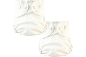 BISENKID Organic Cotton Cloth Diaper Inner - Super Absorbent and Comfy