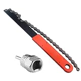Oumers Bike Chain Tools Kit, Sprocket Remover / Chain whip with Cassette / Rotor Lockring Removal Tool Pack