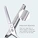 Hair Thinning Scissors Professional Teeth Shears ULG 6.5 inch Texturizing Haircut Scissor Japanese Stainless Steel with Fine Adjustable Tension Screw for Salon Barber Hairdresser
