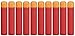 Ennrui 30 Pcs 9.5cm Red Foam Darts Refill for Nerf N-strike Elite Mega Series Blasters Toy Gun