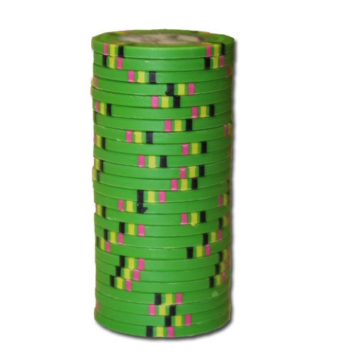 Deluxe Bluff Canyon 14gm 1000 Chip Clay Poker Set with Auminum Case - Includes Cards, Buttons and Dice! - Thumbnail 3