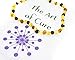 The Art of Cure Original Baltic Amber Necklace- Polished Handmade (Raw MultiColored) for boy or girl - 12-12.5 Inches size