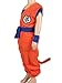 Dragon Ball Children Costume, Son Gokus Training Suit at Master Roshis (110)