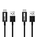 USB Type C Cable (3FT, 2-PK), TechMatte USB 3.0 Type C to Type A (USB-C to USB) Cable for Galaxy Note 8, S8, S8 Plus, Google Pixel, Pixel XL, OnePlus 3, HTC 10, Nexus 5X, 6P, LG G5 (3 Feet, Black)