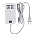 Momoday Universal 5V 6A 30W Ports USB Desktop Wall Charger Travel Adapter With 1.5m Line Power Cord for iPhone 7 6 Plus 5S / iPad / Samsung Galaxy S6 S5 Note / Nokia And Other USB-Powered Devices
