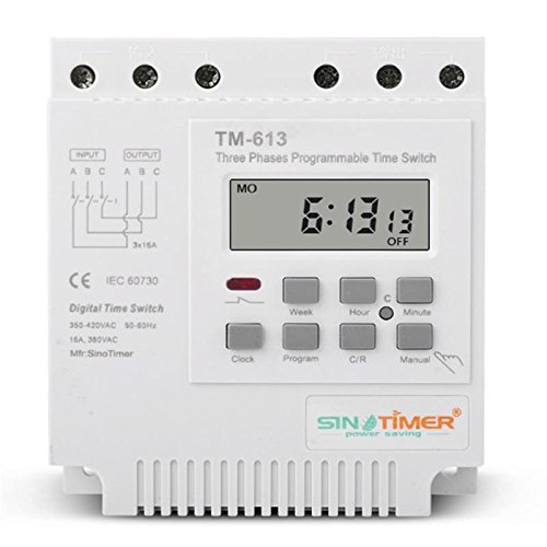 EsportsMJJ 380V Programmable Control Power Timer Switch