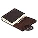 Leather Journal for Men Women - Genuine Brown Leather Travel Journal, Personalized Sketchbook | Real Handmade Vintage Refillable Soft Diary, Writing Notebook