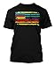 Rainbow American Flag - Gay Lesbian Men's T-shirt