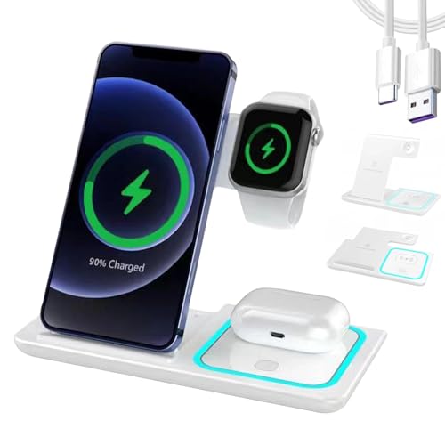 Wahnsinns-Angebot! Aktuell kostet 3-in-1 Induktive Ladestation,... attraktive 15,99€. Perfekt für dein Setup!