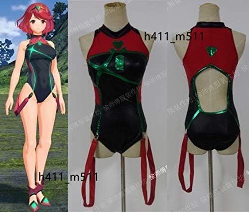 Amazon ゼノブレイド2 ホムラコスプレ衣装レオタードコスチューム 変身 仮装 ステージ服 舞台 ハロウィン クリスマス コスプレ 仮装 通販