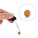 Maromalife Lava Stone Diffuser Necklace, Teardrop Diffuser Necklace Essential Oil Aromatherapy Necklace 316L Stainless Steel Necklace with 8 Lava Stone(Rose-gold)