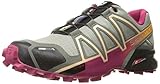 Salomon Women's Speedcross 4 CS W Trail Runner, Shadow/Sangria/Peach Nectar, 7 B US