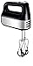 KRUPS Hand Mixer, Electric Hand Mixer with Turbo Boost Stainless Steel Accessories, Count Down Timer, 4 servings, Black
