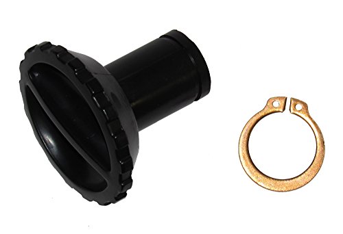 Idle Adjustment Knob & Retaining Ring – 9.9 & 15 hp – 1974 to 1985 – Johnson Evinrude – OMC 387272