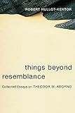 Things Beyond Resemblance: Collected Essays on Theodor W. Adorno (Columbia Themes in Philosophy, Social Criticism, and the Arts)