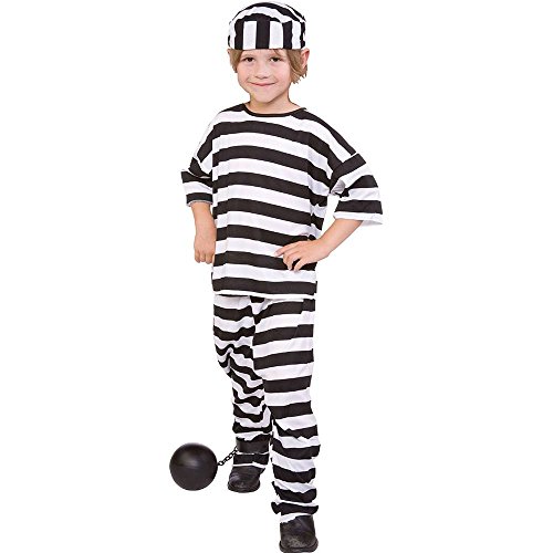 Convict Boy Kids Costume