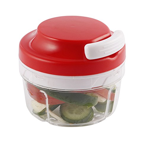 Kitchen Food Chopper Dicer Slicer Meat Cutter Mixer Salad Crusher Gadget - Thumbnail 4