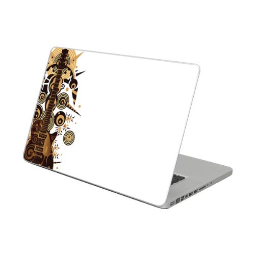 Diabloskinz Vinyl Adhesive Skin Decal Sticker for 13 inch Apple MacBook Pro - Disco Guitar