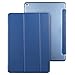 ESR Yippee Smart Case for The iPad Air 2, Smart Case Cover [Synthetic Leather] Translucent Frosted Back Magnetic Cover with Auto Sleep/Wake Function [Light Weight] (Navy Blue)