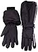 N'ice Caps Boys Reflector Thinsulate and Waterproof Elbow Lenth Glove (5-7yrs, black/reflector)