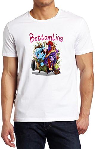 League of Legends Chibi Tristana and Lulu Bottom Line Shirt Custom Fruit of the Loom T-shirt (L)