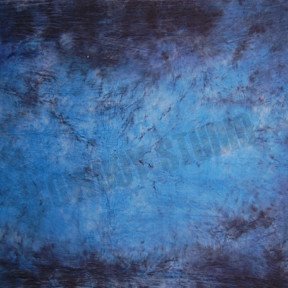 Amazon.com : CowboyStudio Hand Painted 6 X 9ft Blue and