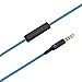 SiKER In-ear Noise-isolating Headphones|Earbuds|Earph-ones with Microphone-Made for iPhone | iPod | iPad | Android Smartphone | Tablets | MP3 Players--12months Warranty (BLUE)