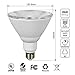 JULLISON 4 Packs PAR38 LED Bulb, 120V/13W/980Lumens/40 Degrees Beam, 90W Equivalent, 5000K Daylight White, CRI80, Dimmable, Glass Lens, Outdoor Flood, E26 Base, UL