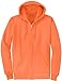 Joe's USA Men's Full Zipper Hoodies - Hooded Sweatshirts in 25 Colors. Sizes S-5XL