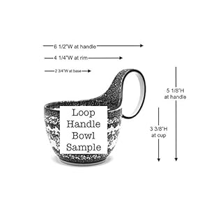 Polish Pottery Soup Bowl with Loop Handle – Ivy Trail