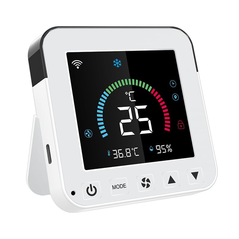 Photo 1 of Smart Air Conditioner Controller, WenzhiIoT WiFi Thermostat for Mini-Split,Window,Portable AC&Heat Pumps Tuya Smart Life Wireless Remote Compatible with Alexa Google Home