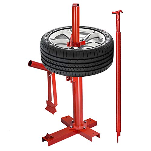 Goplus Manual Portable Hand Tire Changer Bead Breaker Tool Mounting Home Shop Auto