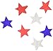 Tissue Star Confetti (red, white, blue) Party Accessory  (1 count) (.5 Oz/Pkg)