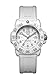 Luminox Women's A.7057.WO Colormark White Watch with Rubber Band