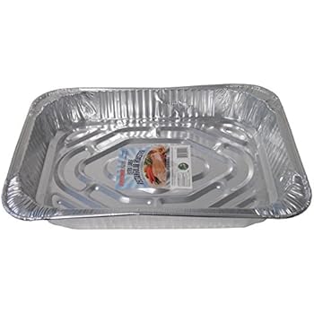 Durable Packaging Rectangular Aluminum Roasting Pan, X-Large, 16-5/8