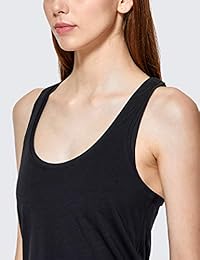 CRZ YOGA - Camiseta sin mangas para mujer, algodón Pima, ligera, ajuste holgado