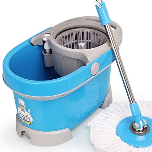 Cgynmo マイクロファイバーモップフロアクリーニングシステム ハードウッド用洗えるパッドパーフェクトクリーナー ラミネート タイル 360ドライウェット再利用可能なダストモップ マイクロファイバースピンモップ プロフェッショナルマイクロファイバーモップ ウェット