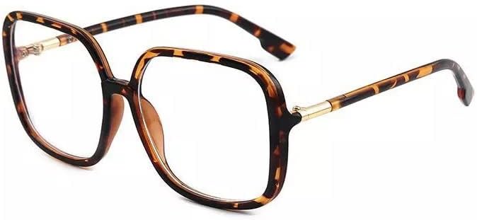 TECH-LINE-DIRECT FASHION ACCESSORIES Blue Light Blocking Glasses Leopard Square