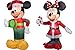 5 Feet Tall Airblown Self Inflatable Mickey And Minnie Mouse With Energy Efficient LED | Inflatable Mickey And Minnie Christmas Yard Decorations