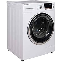 EdgeStar 2.0 Cu. Ft. All-in-One Ventless Washer and Dryer Combo - White