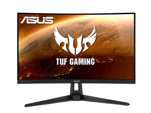 Asus Tuf Gaming Vg27Vh1B - Ecran PC Esport 27" Fhd - Dalle Va Incurvée - 16:9 - 165Hz - 1Ms - 1920X1080 - Hdmi & Vga - Haut-Parleurs - Amd Freesync Premium - Elmb - 120% Srgb
