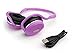 Kinivo BTH240 Bluetooth Headphones (Pink, On-Ear, Wireless Music, Hands-Free Calling, Built-in Mic, Foldable, Memory Form Earpads, Travel Bag)