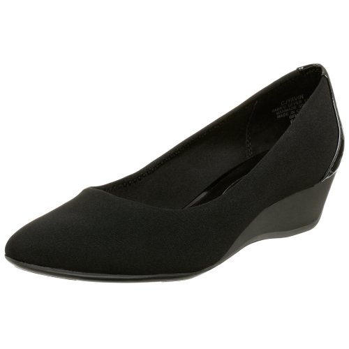 Circa Joan & David Women's Yavin Wedge Pump, Black, 7 M US