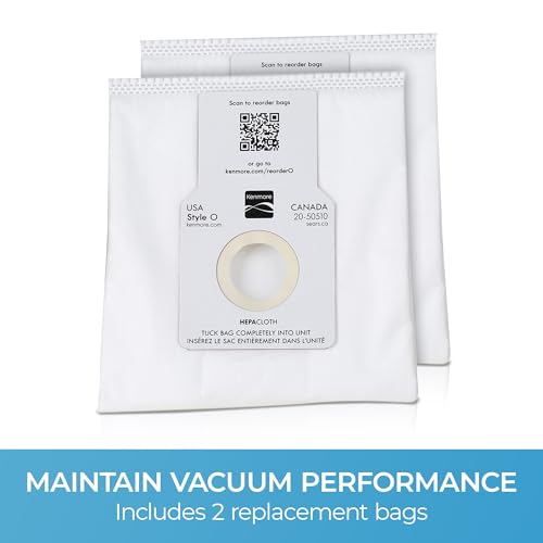Kenmore 53294 Style O HEPA Cloth Vacuum Bags Upright Vacuum Cleaners 6 photo 11