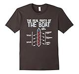 The Real Parts Of The Boat - Funny Rowing T Shirt