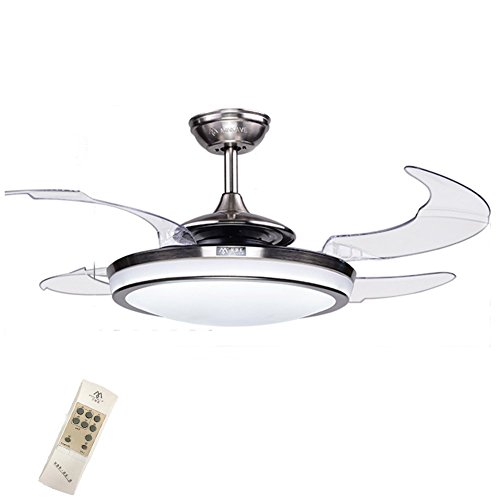 Ffine Maker 48 Ceiling Fan Lights With Polished Chrome Clear