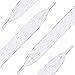 White Nylon Shoelaces (Fat)