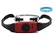 Supershop 4GB Swimming Diving Water Waterproof MP3 Player FM Radio Earphone Red