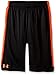 Under Armour Boys Shorts Eliminator (8-20) Black Traffic Cone Orange, XLarge
