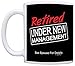 ThisWear Retirement Under New Management Funny Retired 11oz Ceramic Coffee Mug with Handle